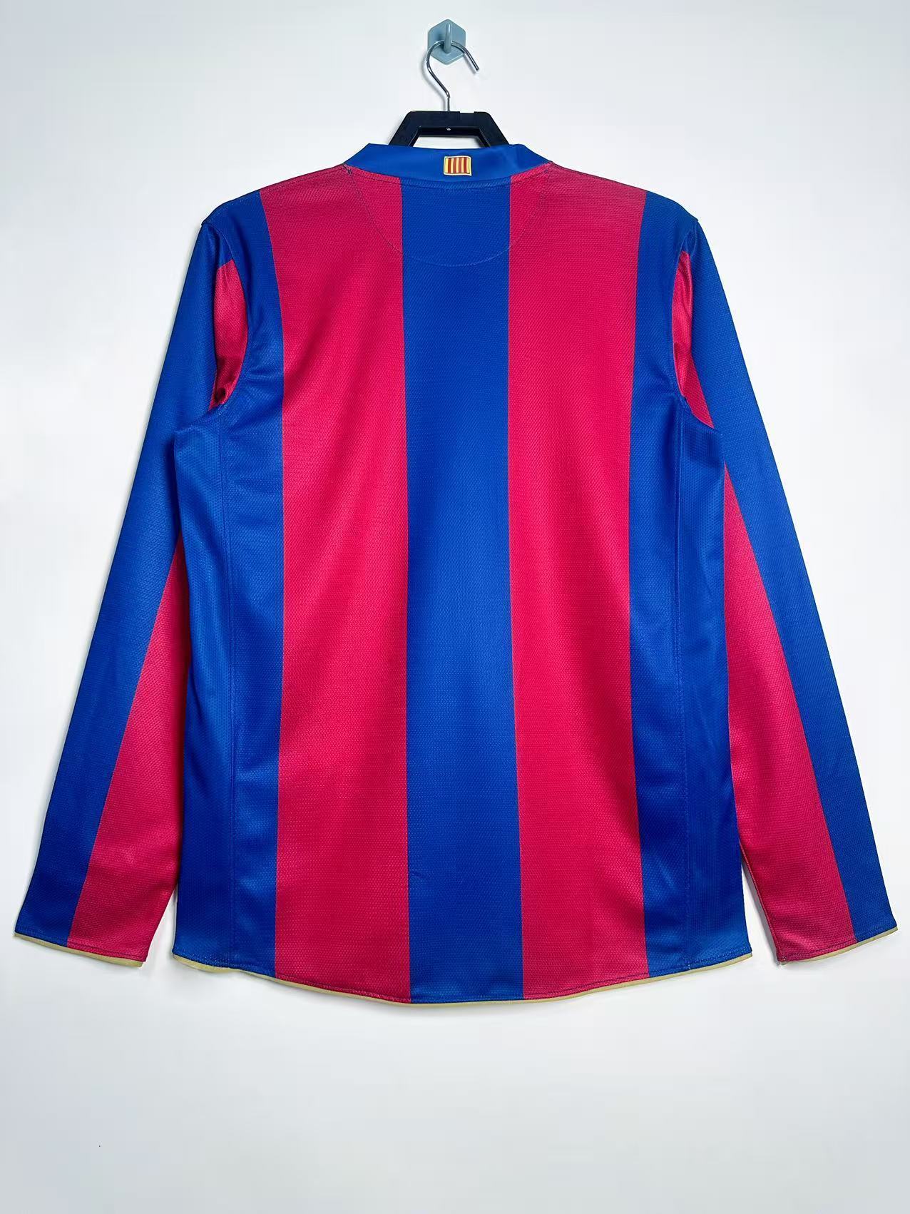 07/08 Barcelona Red+Blue Long Sleeve