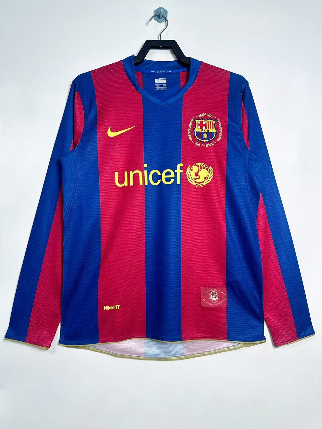 07/08 Barcelona Red+Blue Long Sleeve