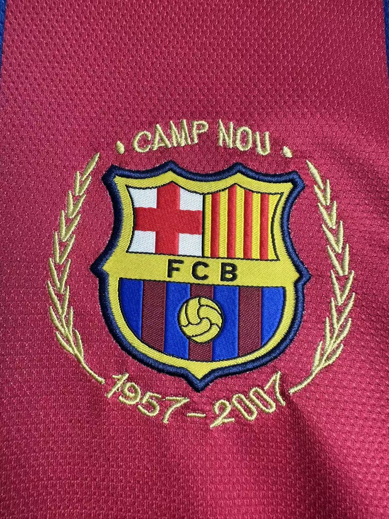 07/08 Barcelona Red+Blue Long Sleeve