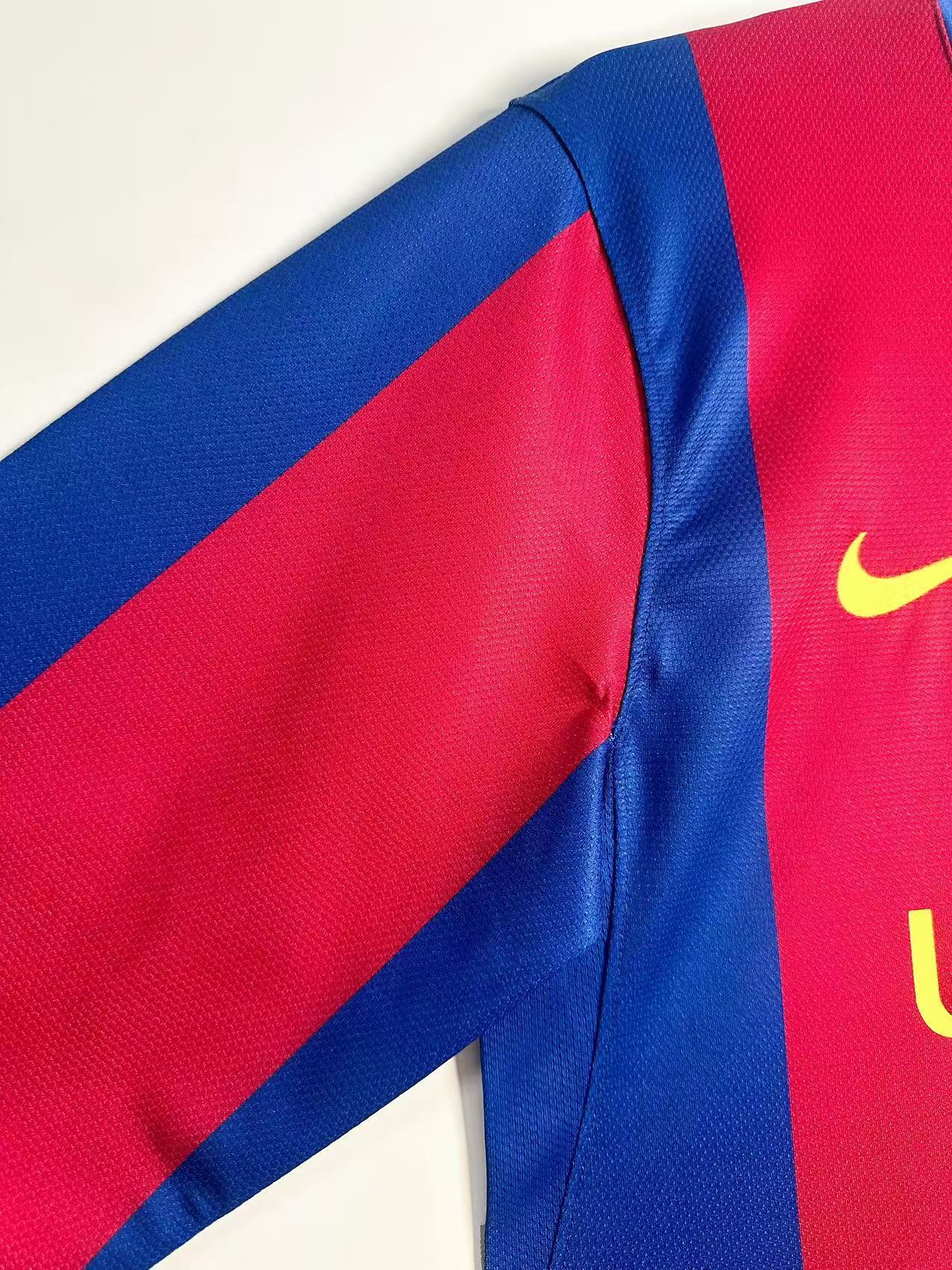 07/08 Barcelona Red+Blue Long Sleeve