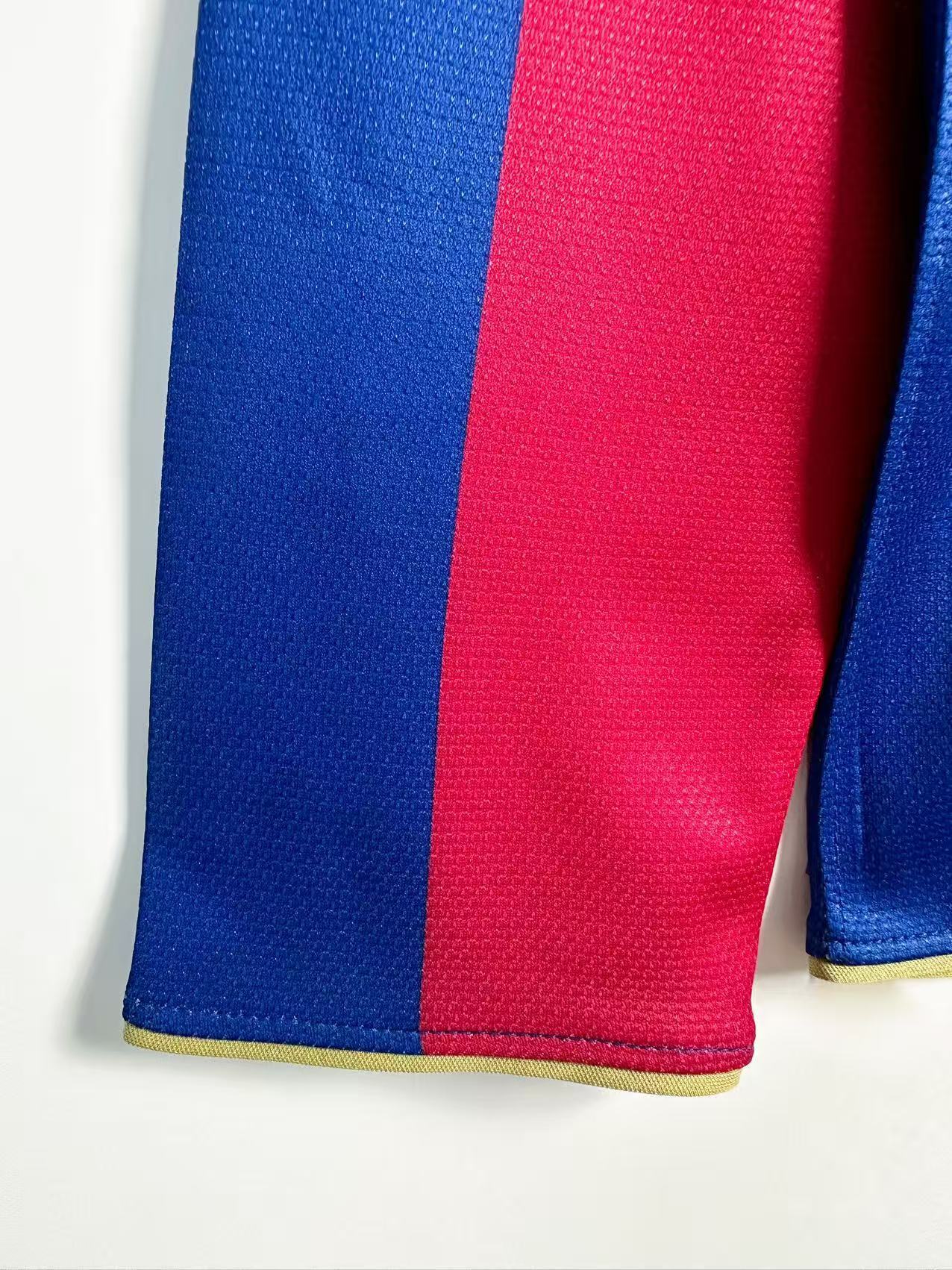 07/08 Barcelona Red+Blue Long Sleeve